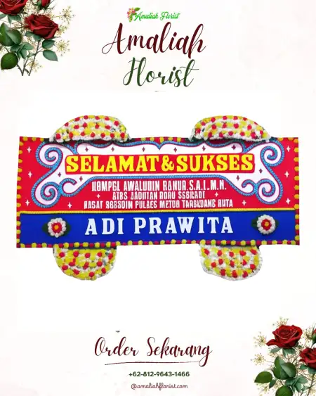 Papan Bunga Ucapan Selamat Jatilawang